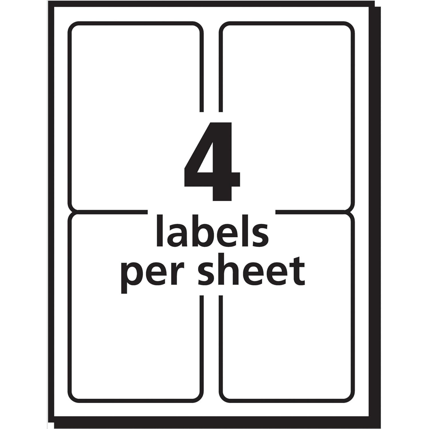 3X5 Printable Labels
