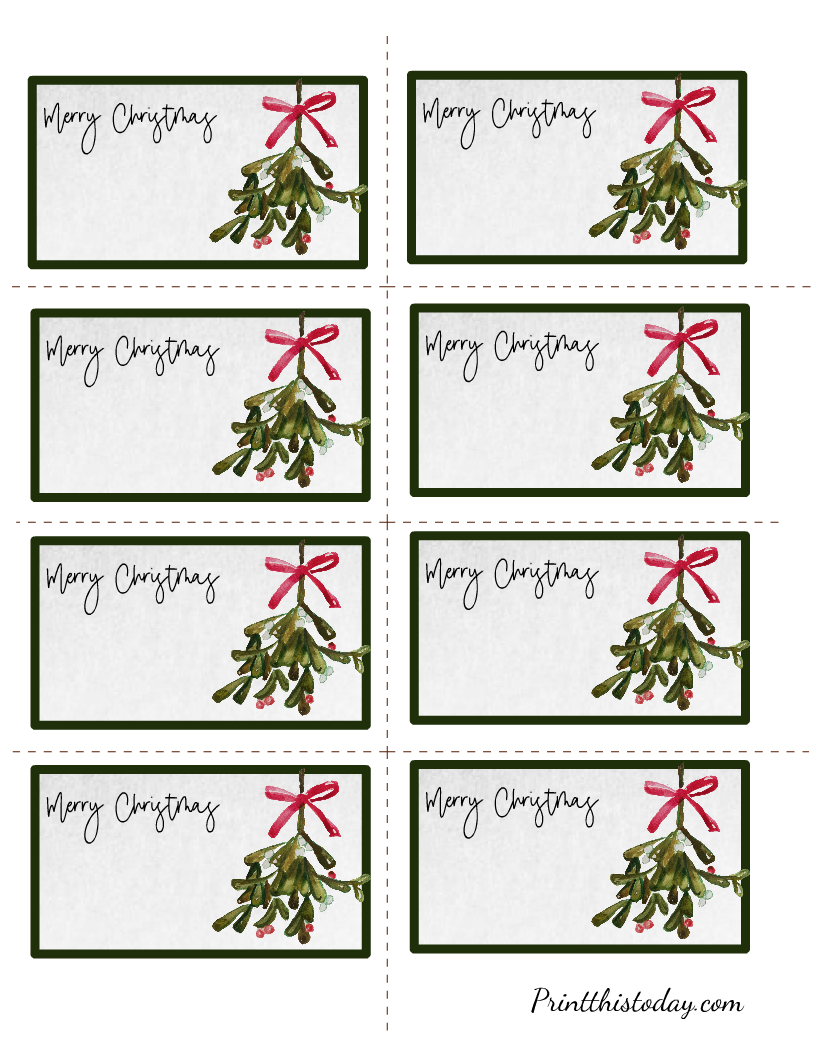 Christmas Gift Labels Printable Free Printable New Year Banners