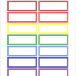 Colored Printable Labels Printable Labels