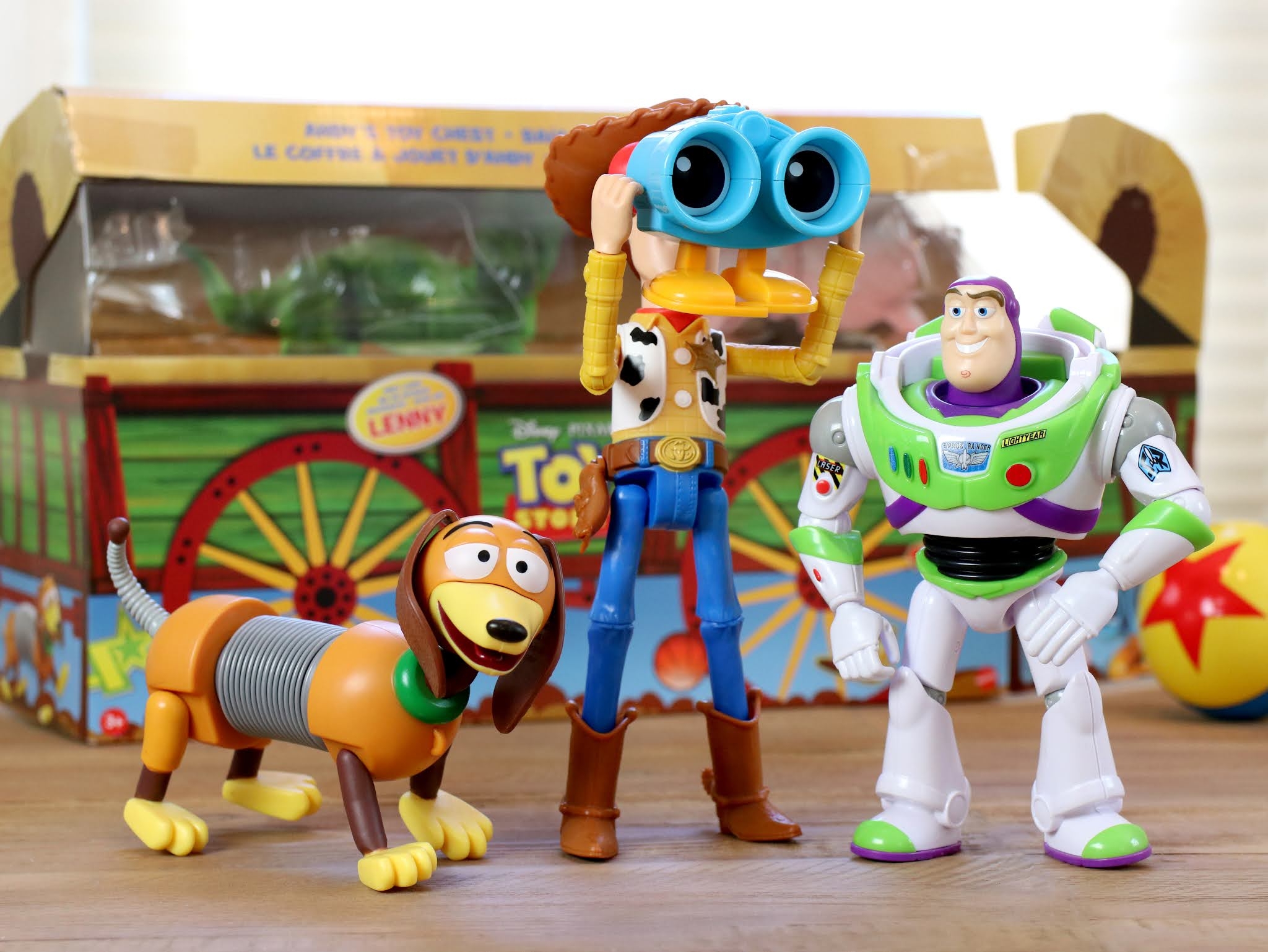 Dan The Pixar Fan Toy Story Andy 39 s Toy Chest Gift Set 7 quot Scale Action