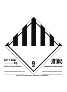 Dry Ice Label Fedex Label Ideas Label Printable