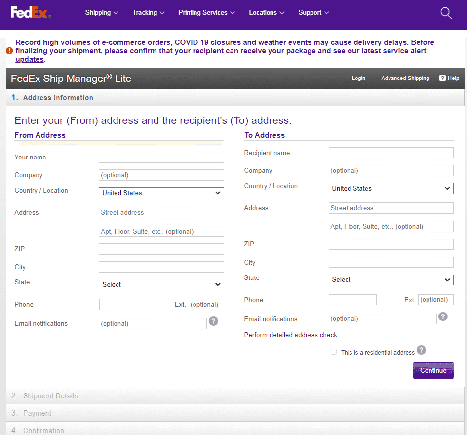 Easy FedEx Shipping Labels Printable Date Printables For Everyone