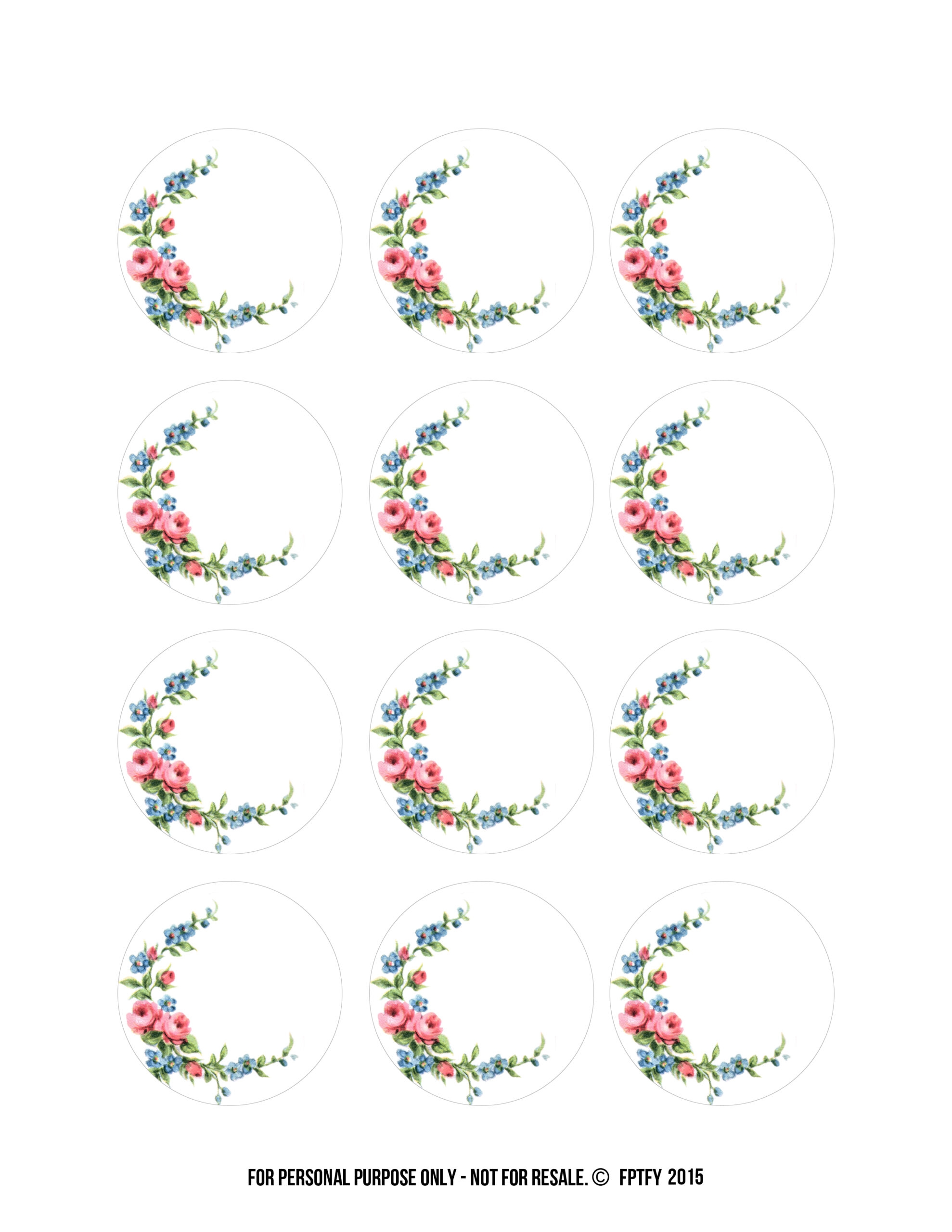 Free Circle Printable Labels Easy Download Printables For Everyone