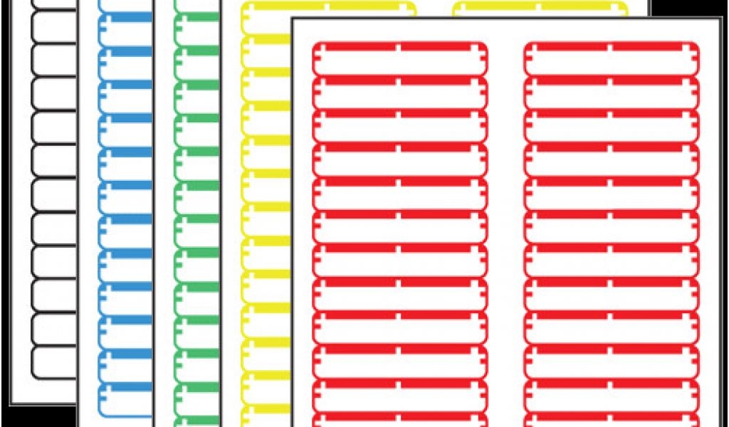 Free Printable File Folder Labels Template Word