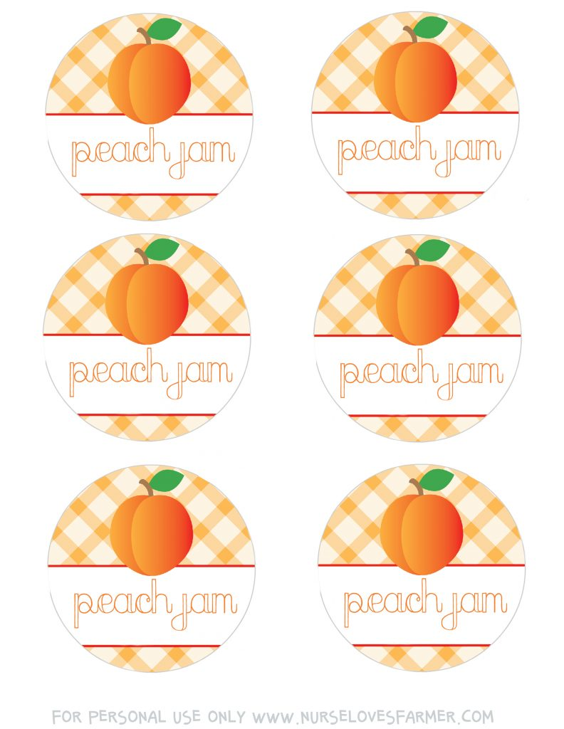 Free Printable Jam Labels