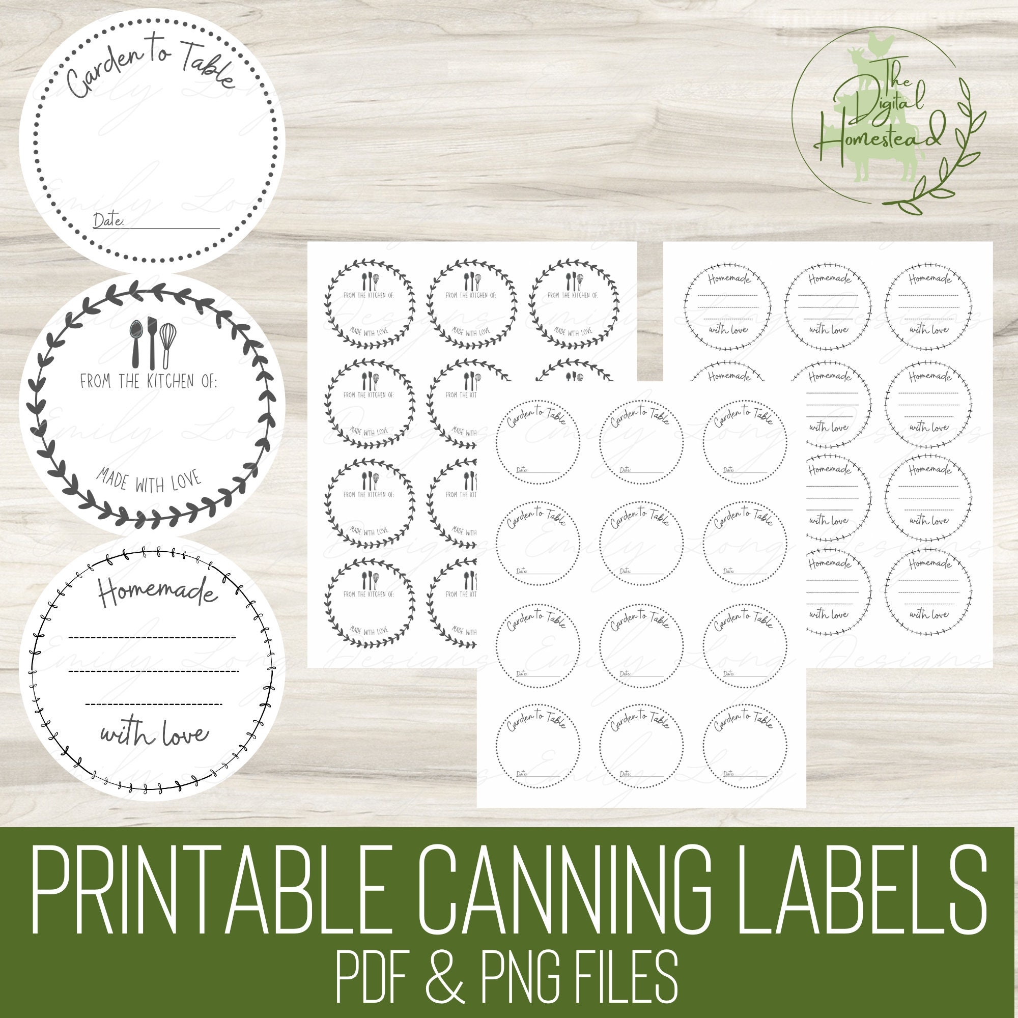 Free Printable Labels For Canning Jars Download Free Printable Labels 