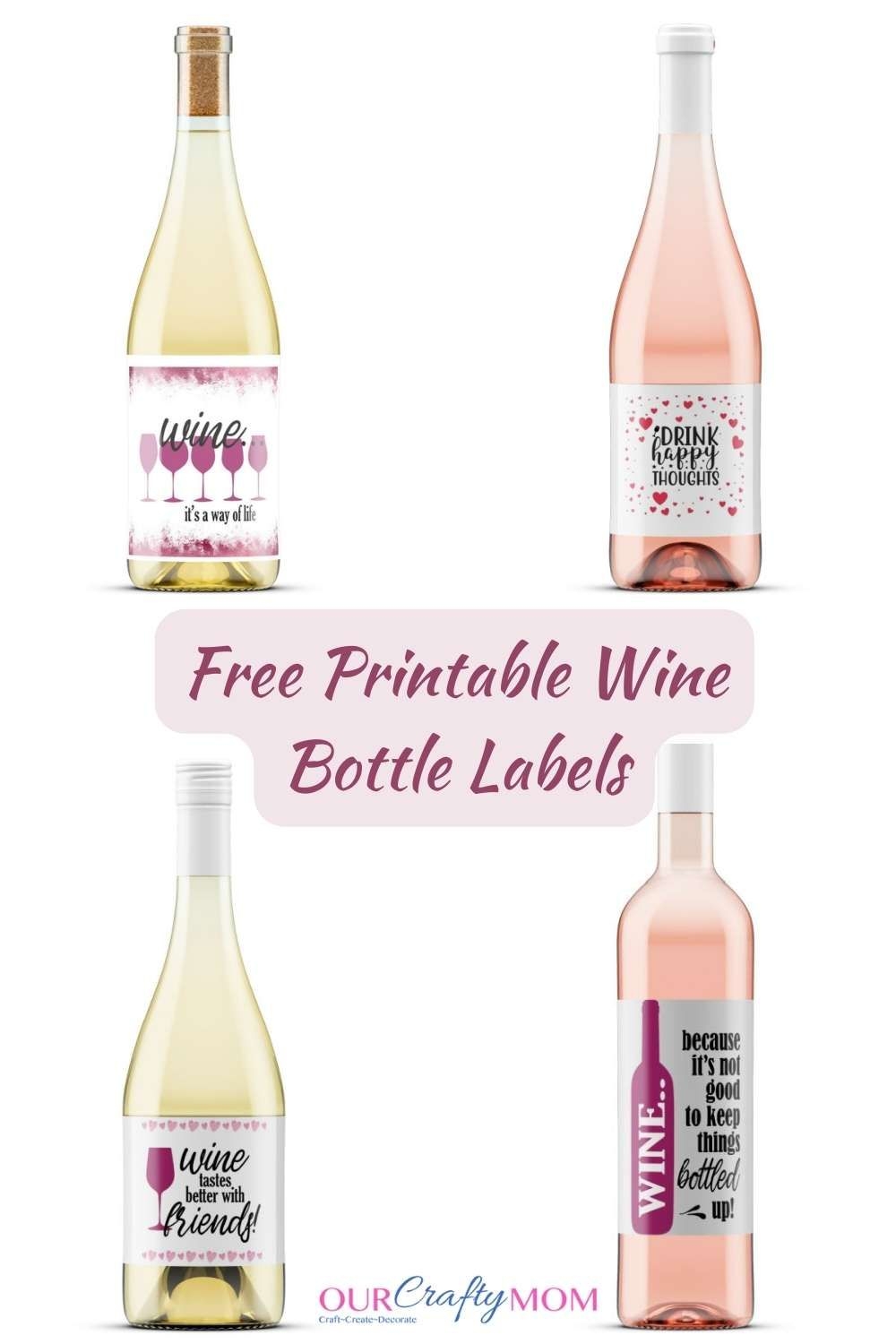 Free Printable Wine Labels For Personalized Touch
