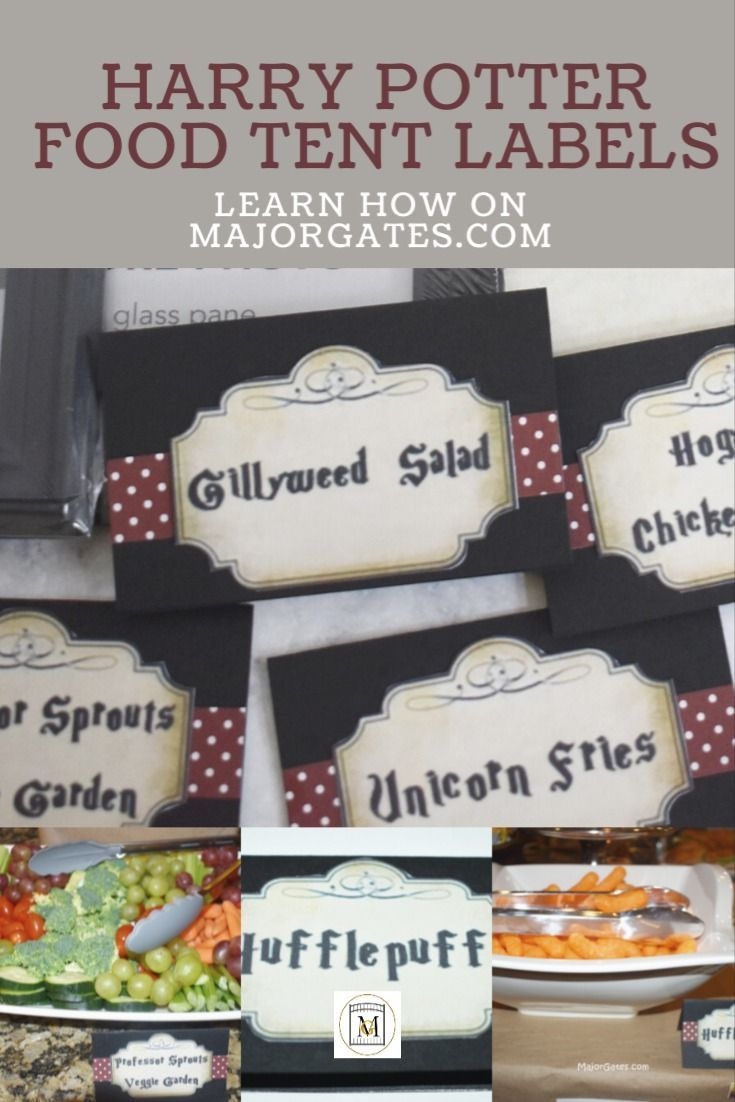 Harry Potter Food Labels Free Printable FREE Printable