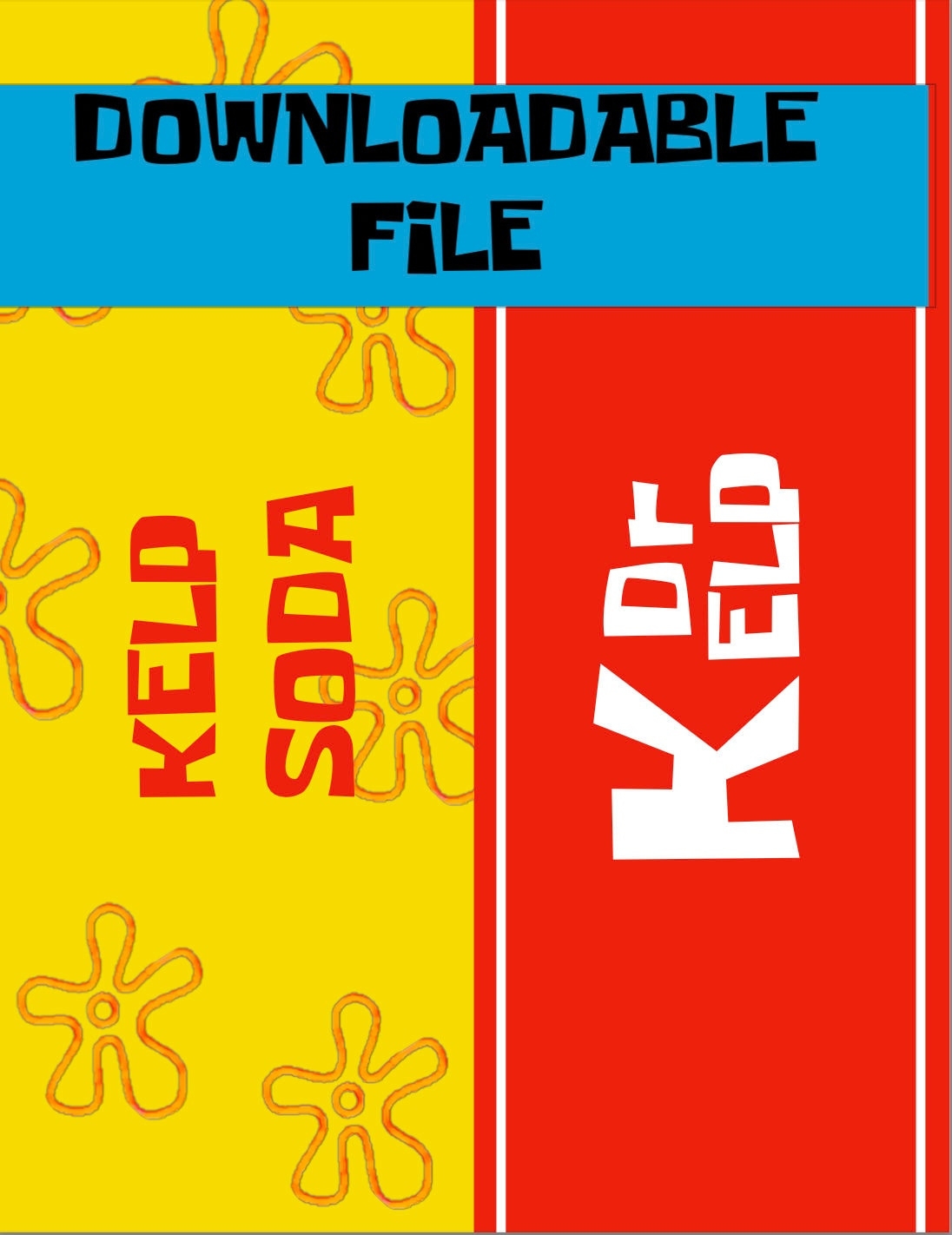 Kelp Soda Labels Printable Free FREE Printable HQ