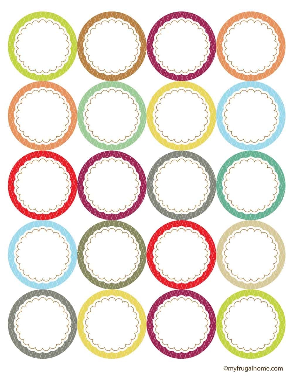 Printable Canning Labels Printable Labels