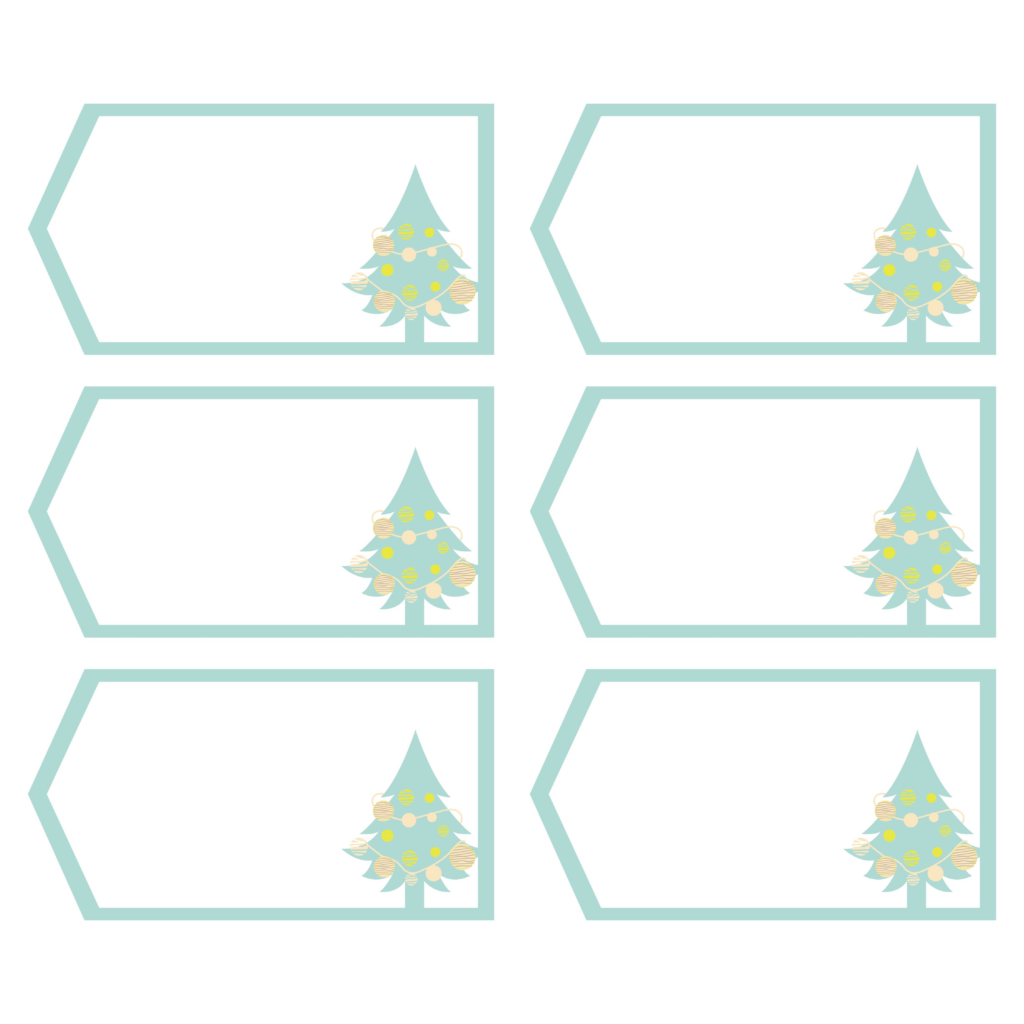 Printable Christmas Name Labels Label Printable