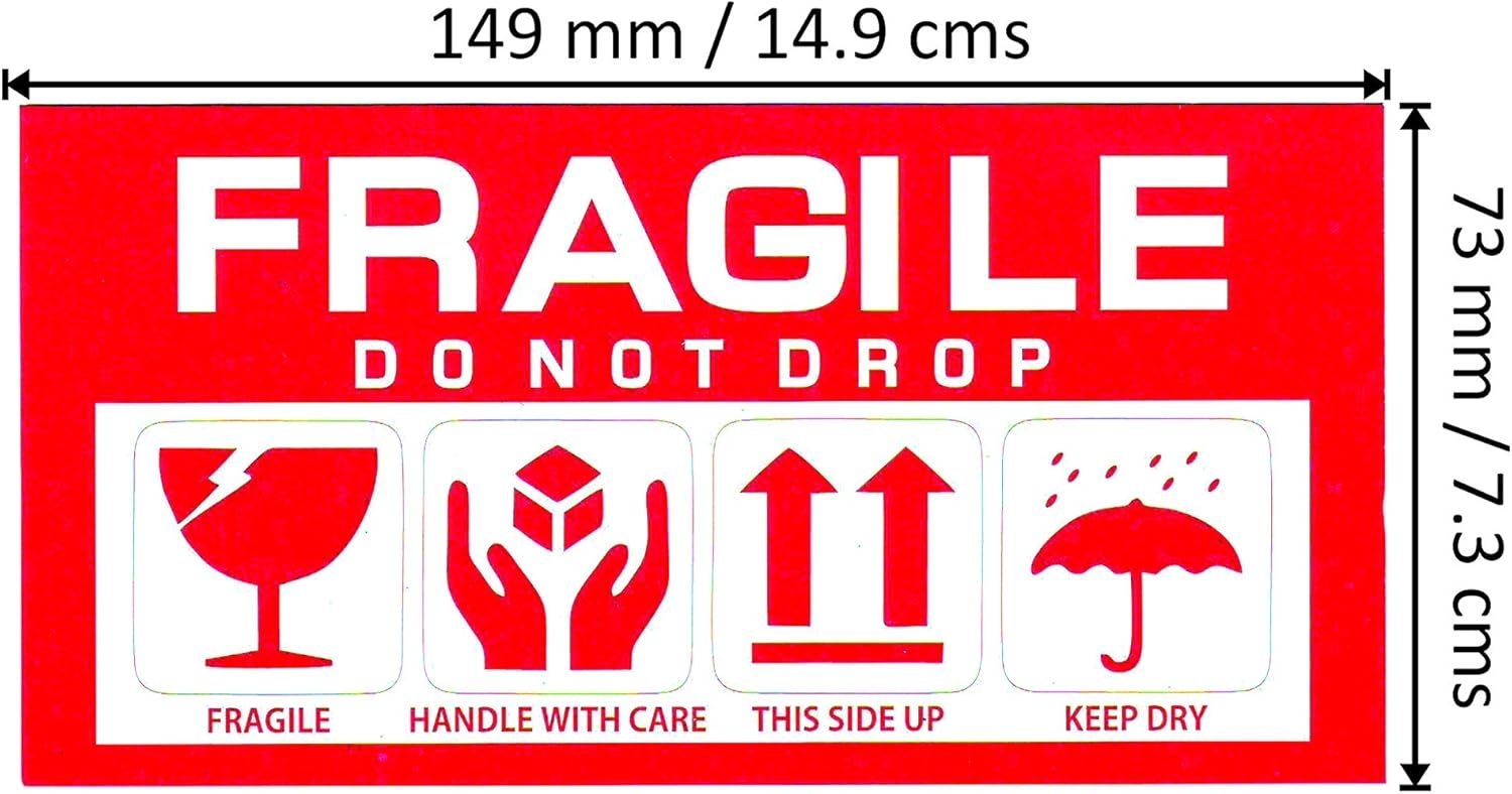 Printable Fragile Labels