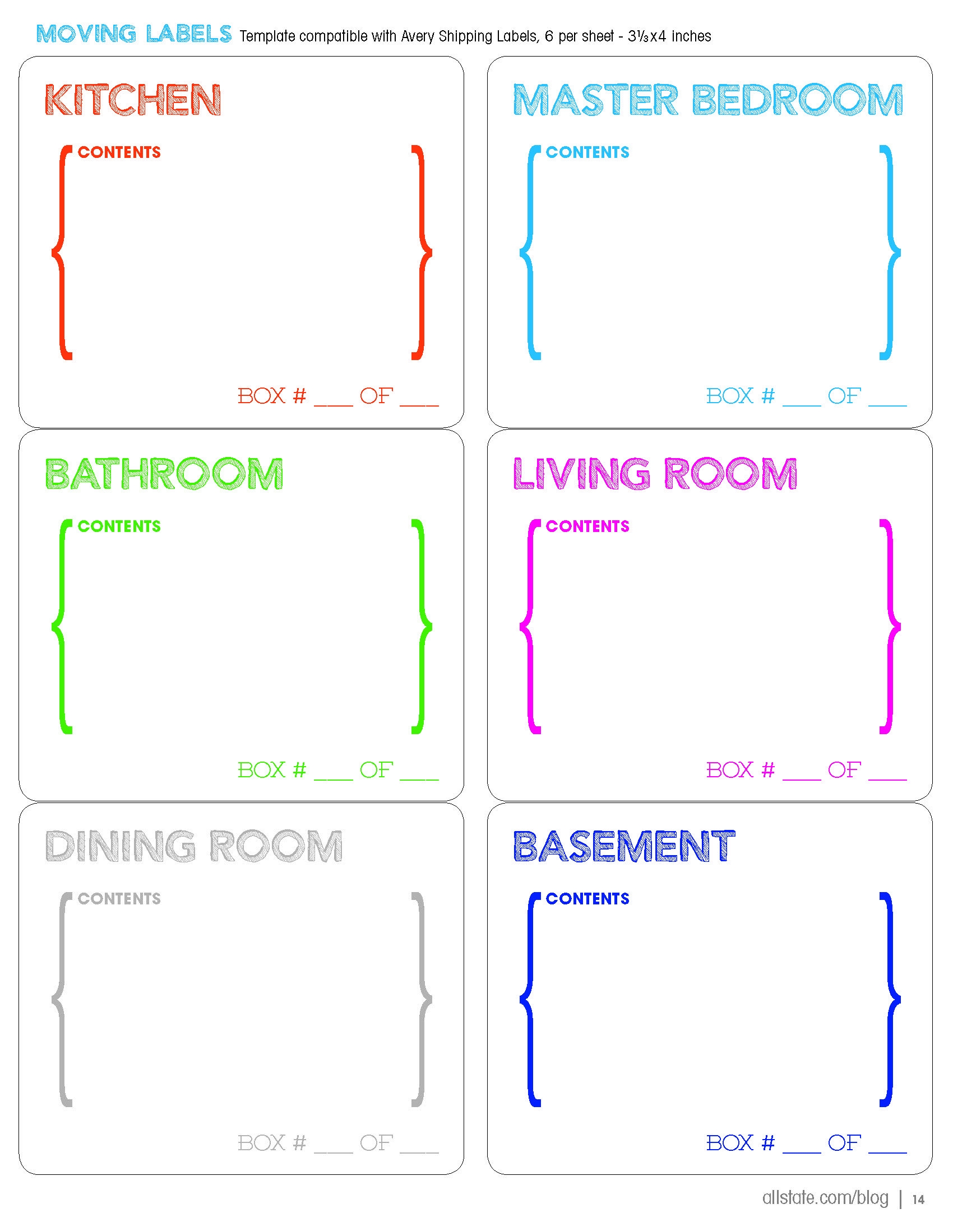 Printable Moving Labels Printable New Year Banners