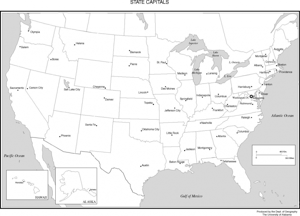 Printable United States Map With States Labeled Us Map With States 
