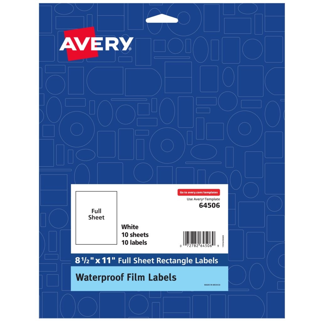 Printable Waterproof Labels Printable We Love Printables