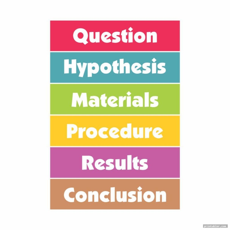Science Fair Labels Templates Printable Gridgit Label Printable