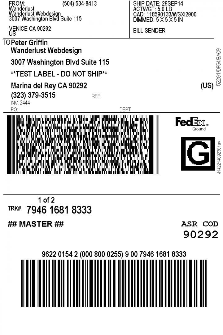 The Best Printable Fedex Shipping Labels Tristan Website Printable Labels