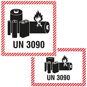 Transportation Labels Lithium Metal Batteries