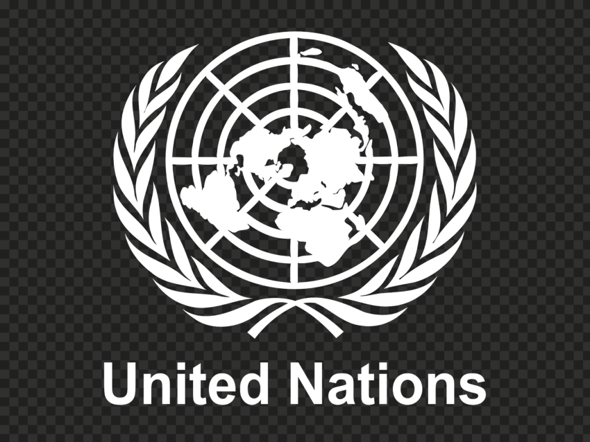 United Nations White Logo Download PNG Citypng