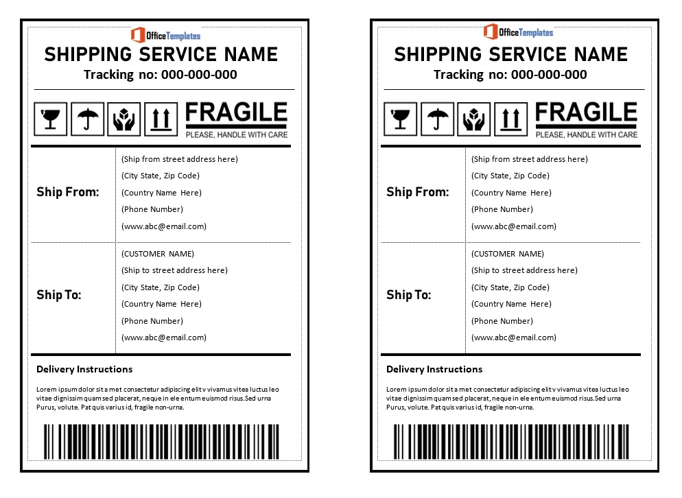 Vintage Gummed Parcel Post Shipping Labels Free Printable Labels 