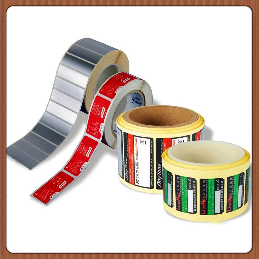Waterproof Printable Adhesive Labels Color Printed PVC Plastic 